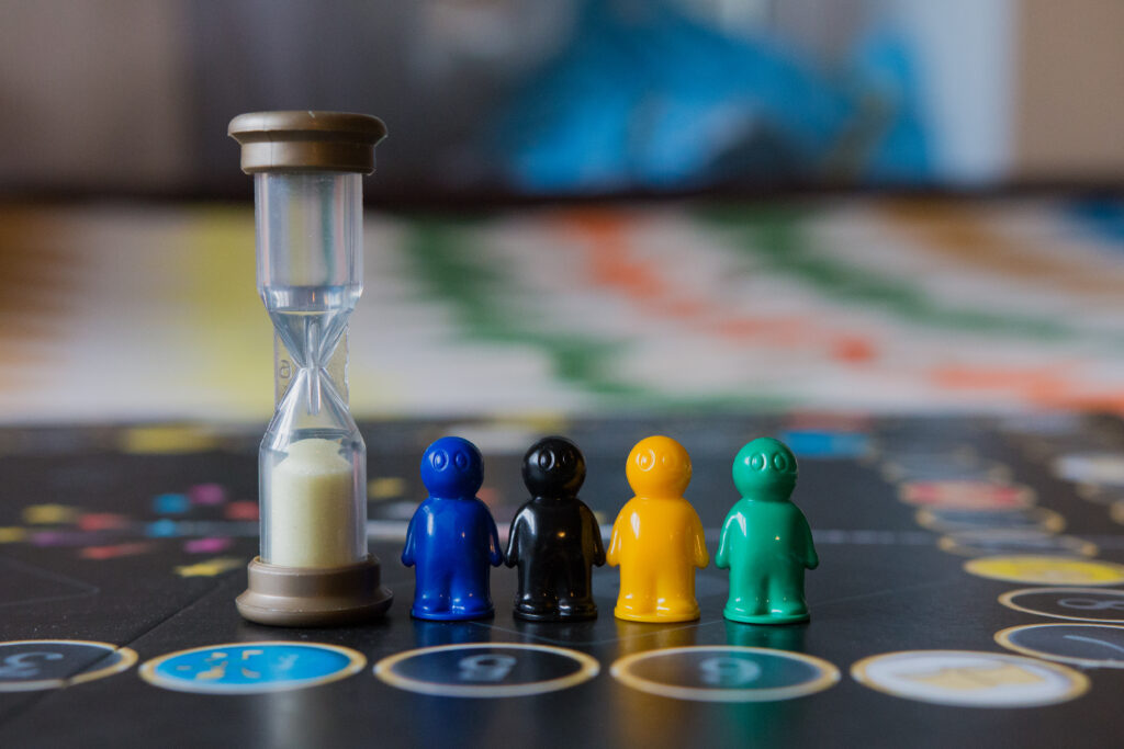 Multi colored,Chips,For,Tabletop,Game,In,The,Form,Of,Little